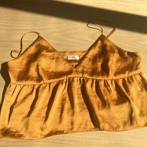 Little moon flowy crop